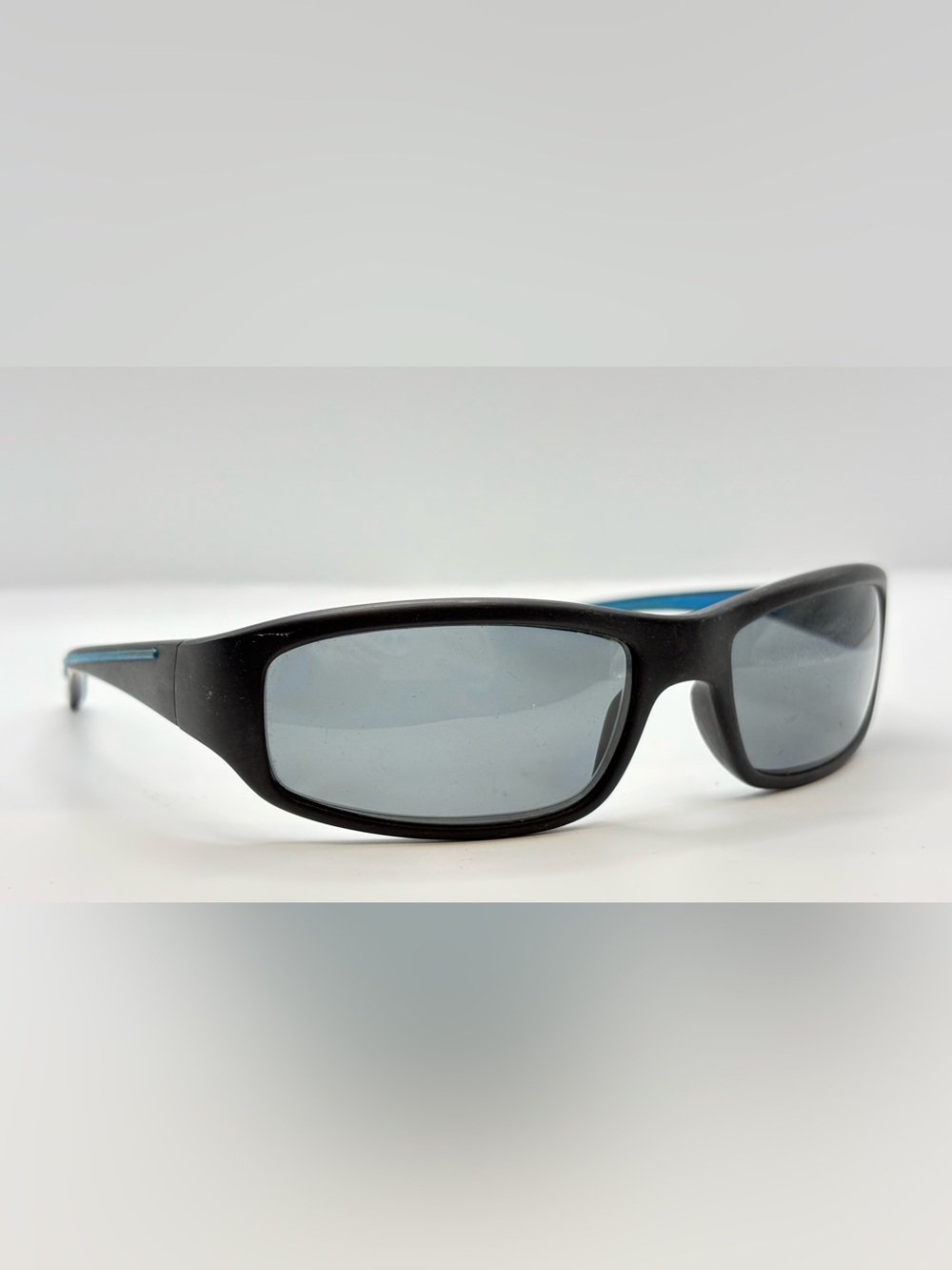 T4 9001 Black Oval Sunglasses Frames Only